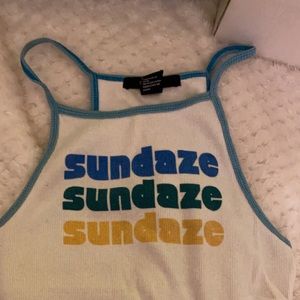 Sundaze crop top